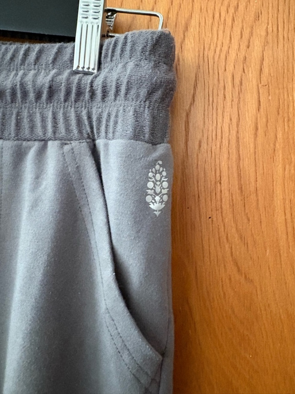 Free People Movement Gray Drawstring Jogger Pants S - Picture 2 of 9